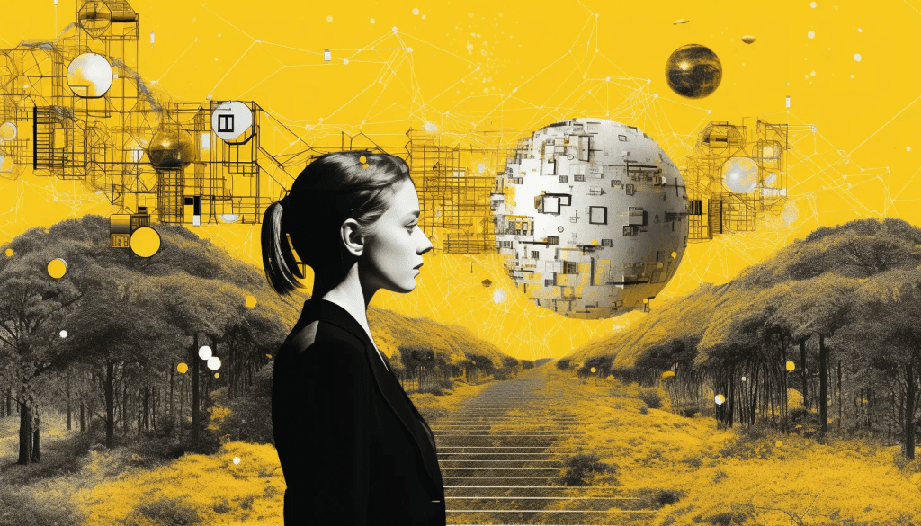 visuel-data-world-woman-9-formation-ai-analytics-nocode - ExpansAI agence AI No Code