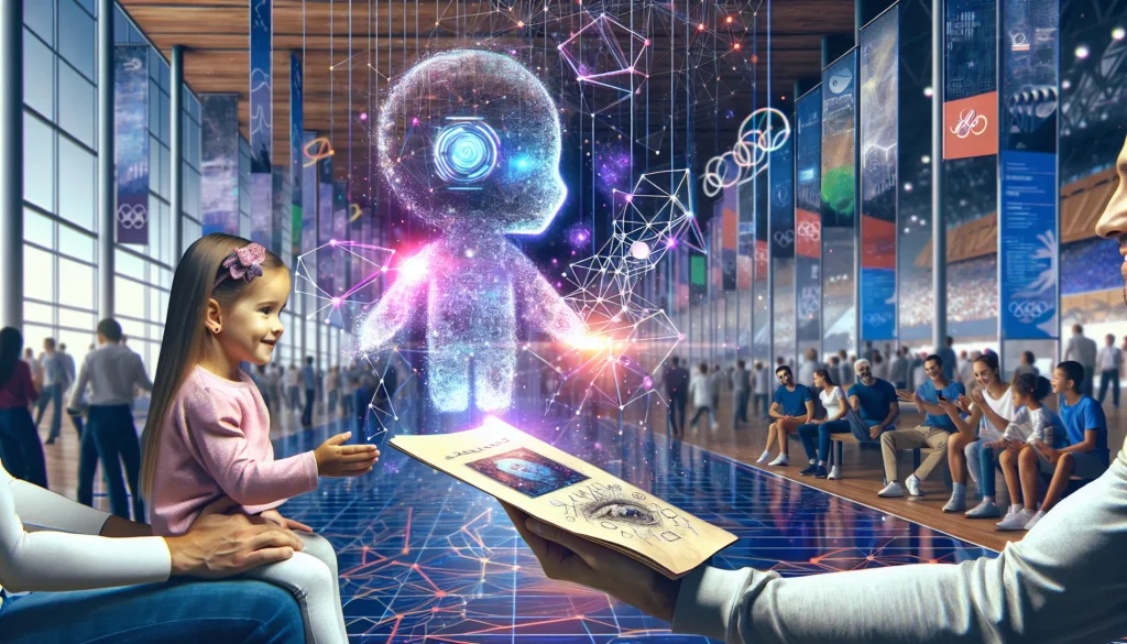 AI No Code UI enfant adulte - ExpansAI agence AI No Code